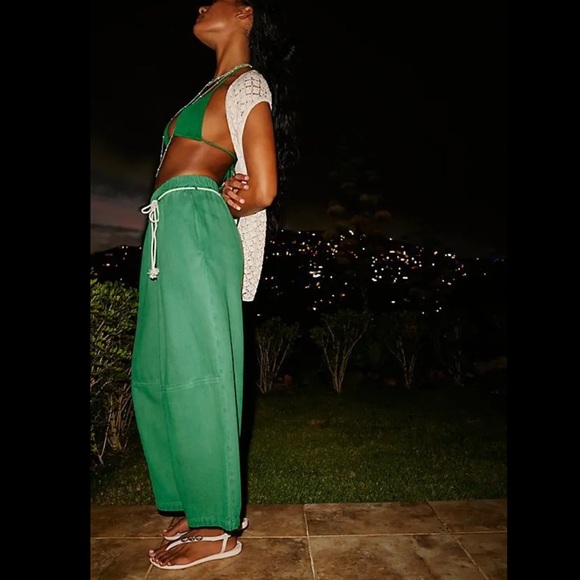 Free People Kayden Trousers green - Picture 2 of 16